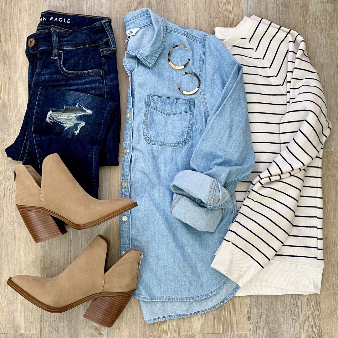 Fashion Look Featuring Old Navy Sweatshirts & Hoodies and Old Navy Long ...