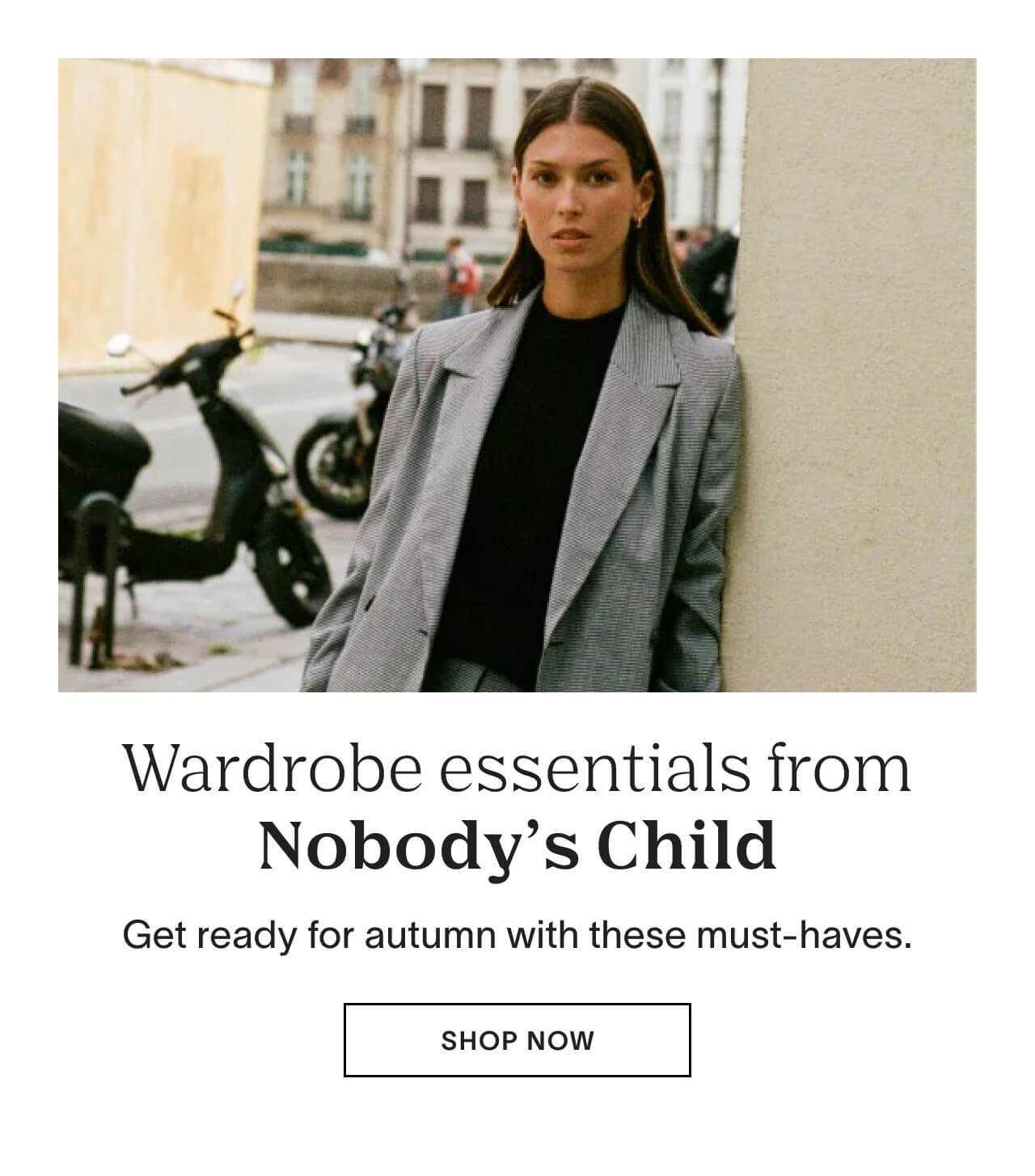 Get ready for autumn with these must-haves from Nobody's Child.