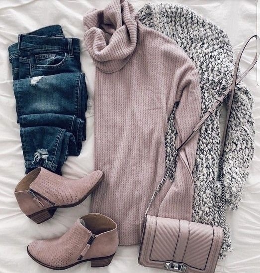 Fashion Look Featuring Lands' End Sweaters and Karen Kane Cardigans by ...