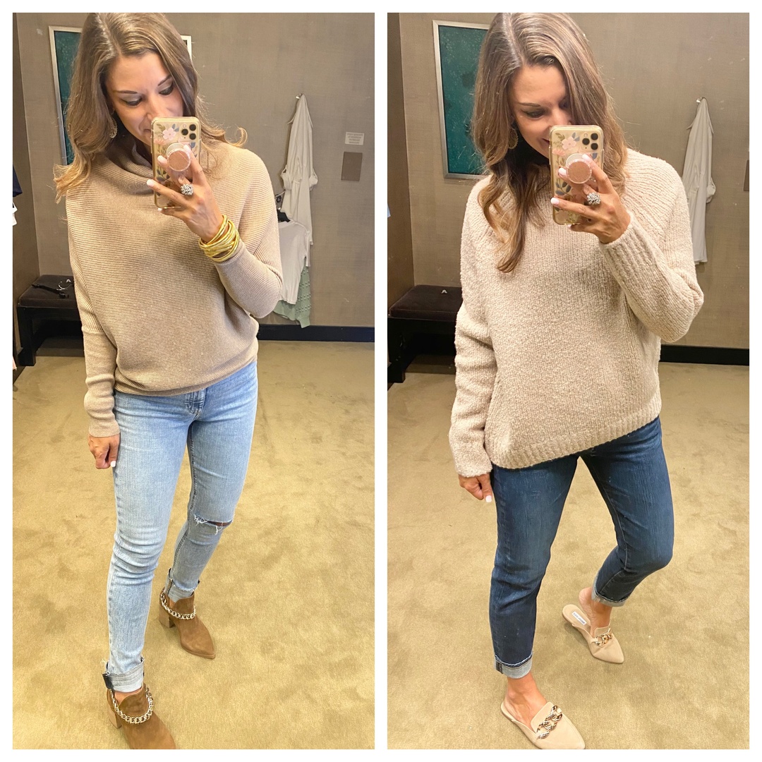 Fashion Look Featuring Vince Sweaters and AllSaints Cashmere Sweaters ...
