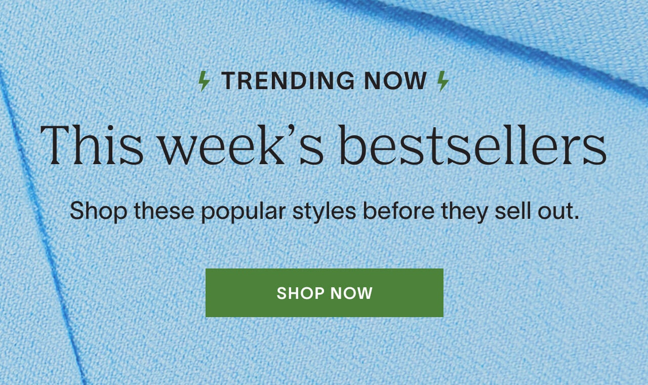 Shop this week's bestsellers