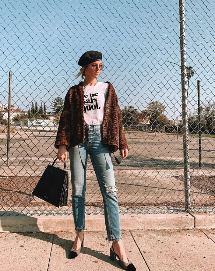 Look by Michelle Madsen featuring Carter Leather Beret
