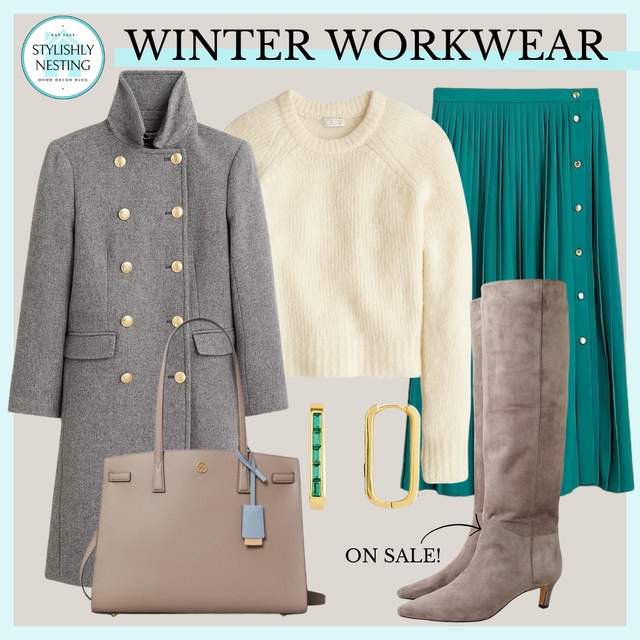 Shop my latest Winter Workwear outfit inspirations!  #CollectiveVoiceHQ #LooksChallenge #Winter #TrendToWatch
