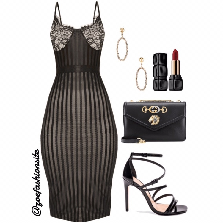Fashion Look Featuring PrettyLittleThing Dresses and PrettyLittleThing ...