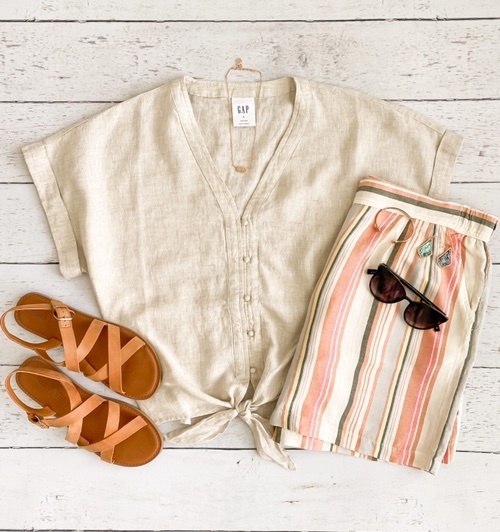 Fashion Look Featuring Kendra Scott Bracelets and Gap Clothes and Shoes ...
