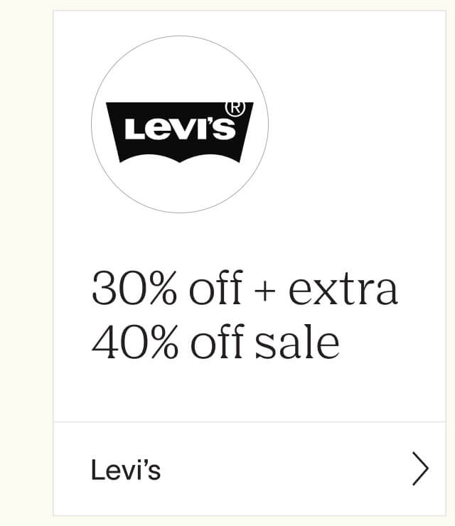 Shop the sales at Levi's