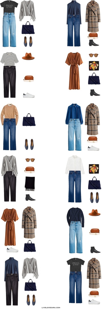 Fashion Look Featuring Madewell Cropped Jeans and Madewell Women's ...