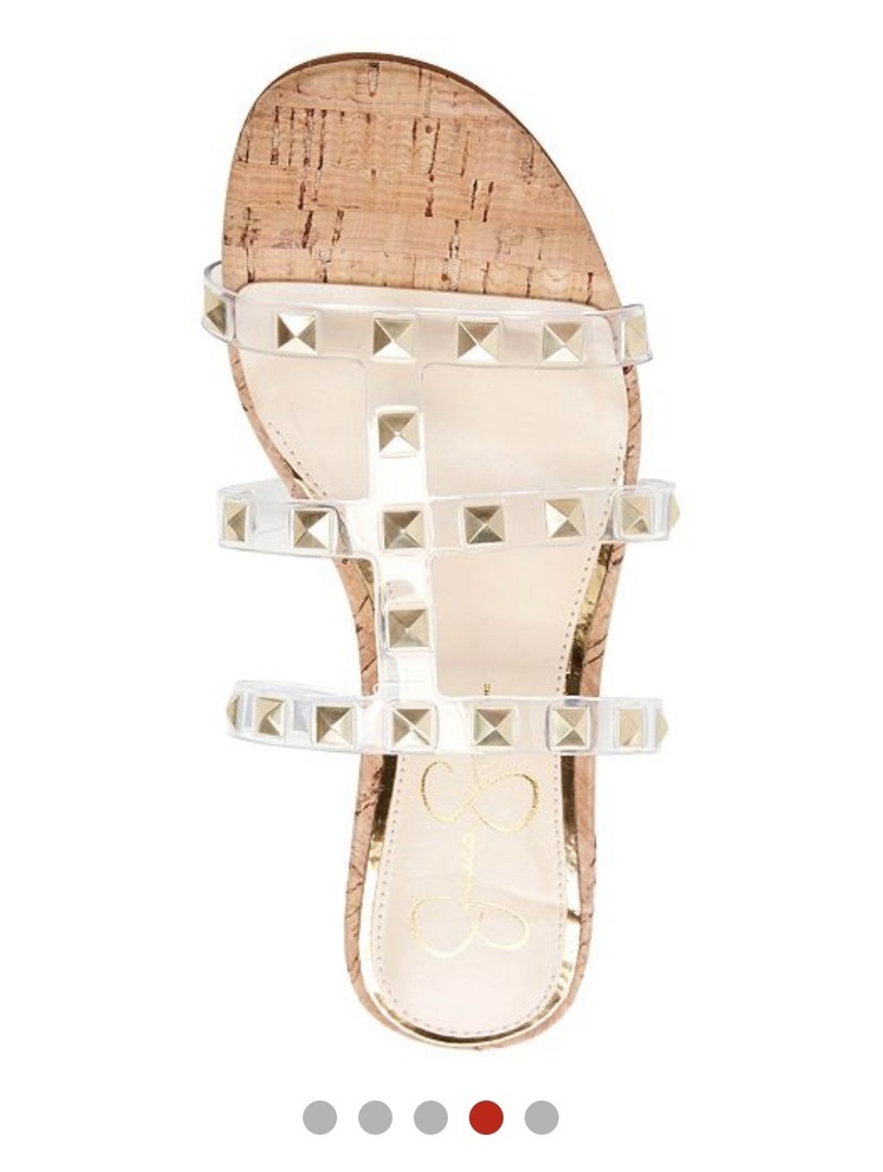 jessica simpson studded sandals