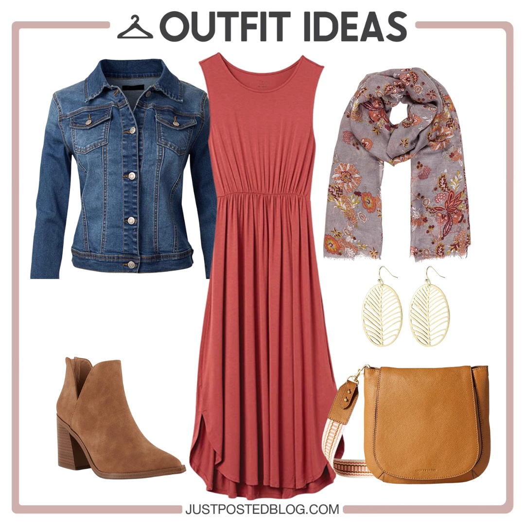 Fashion Look Featuring Amazon Essentials Midi Dresses and Lucky Brand ...