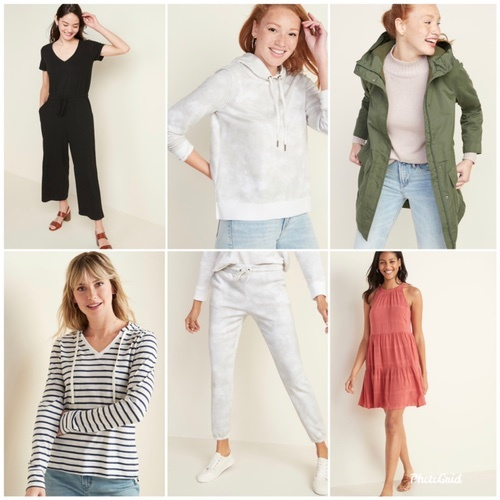old navy boucle jumpsuit