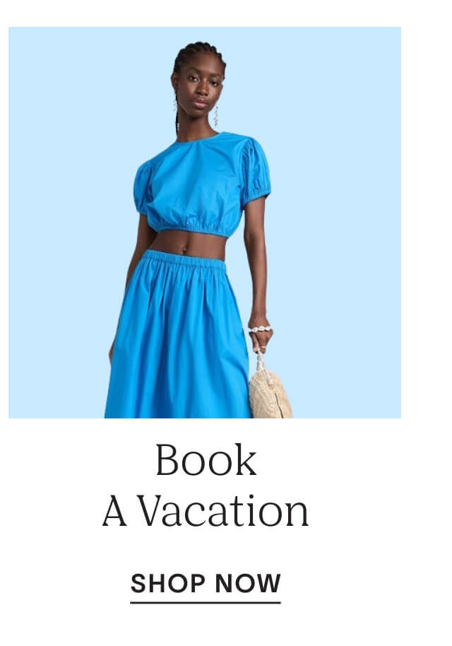 Shop and book a vacation