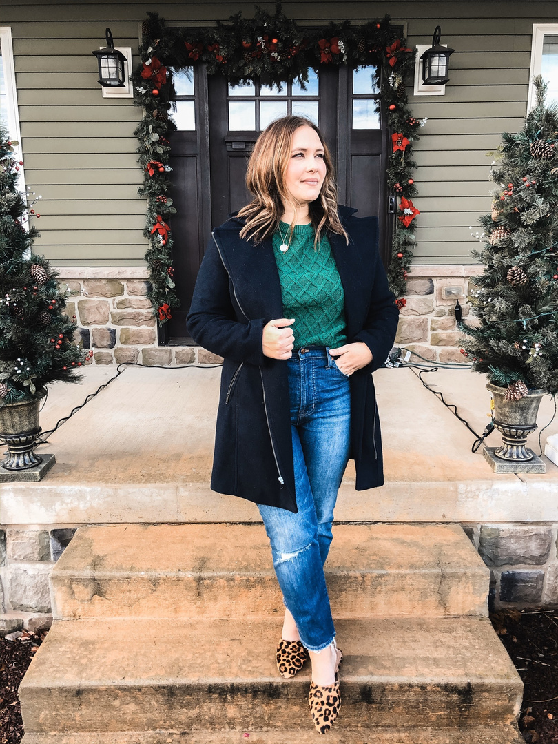 j crew swing coat