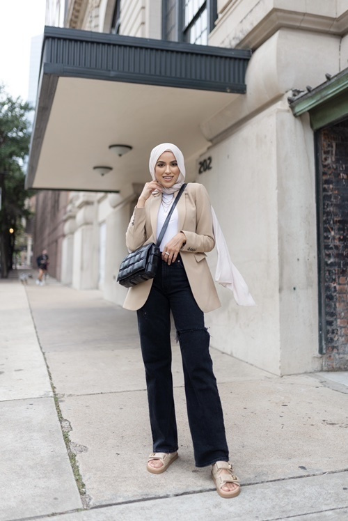 Fashion Look Featuring Abercrombie & Fitch Straight-Leg Jeans and Steve  Madden Sandals by simplyjaserah - ShopStyle