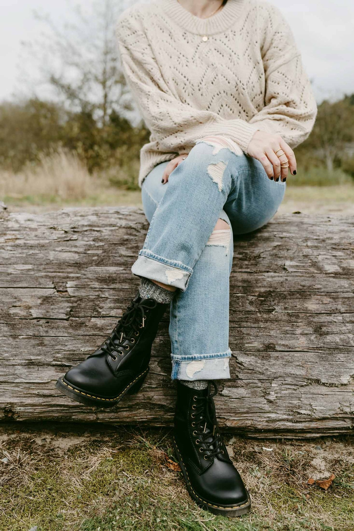 Dr Martens Pants To Wear With Combat Boots Fashion Look Featuring