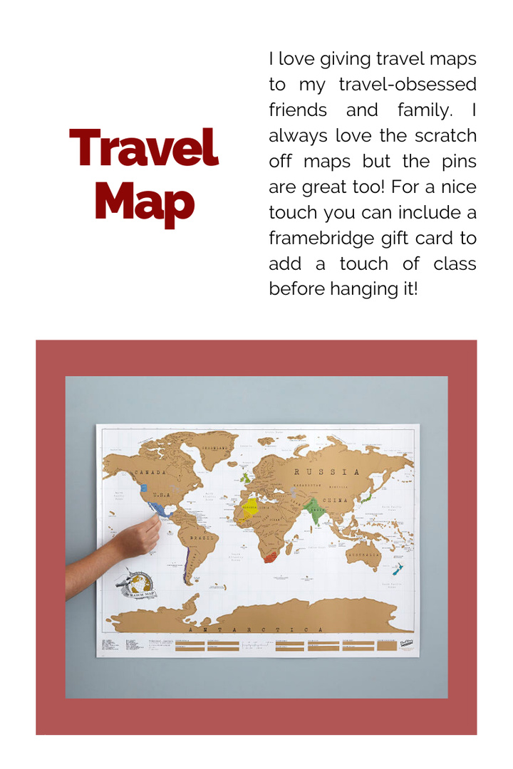 Look by Kristi Hemric featuring Maps International Scratch The World Travel Map – Scratch Off World Map Poster – Most Detailed Cartography - 22 x 17