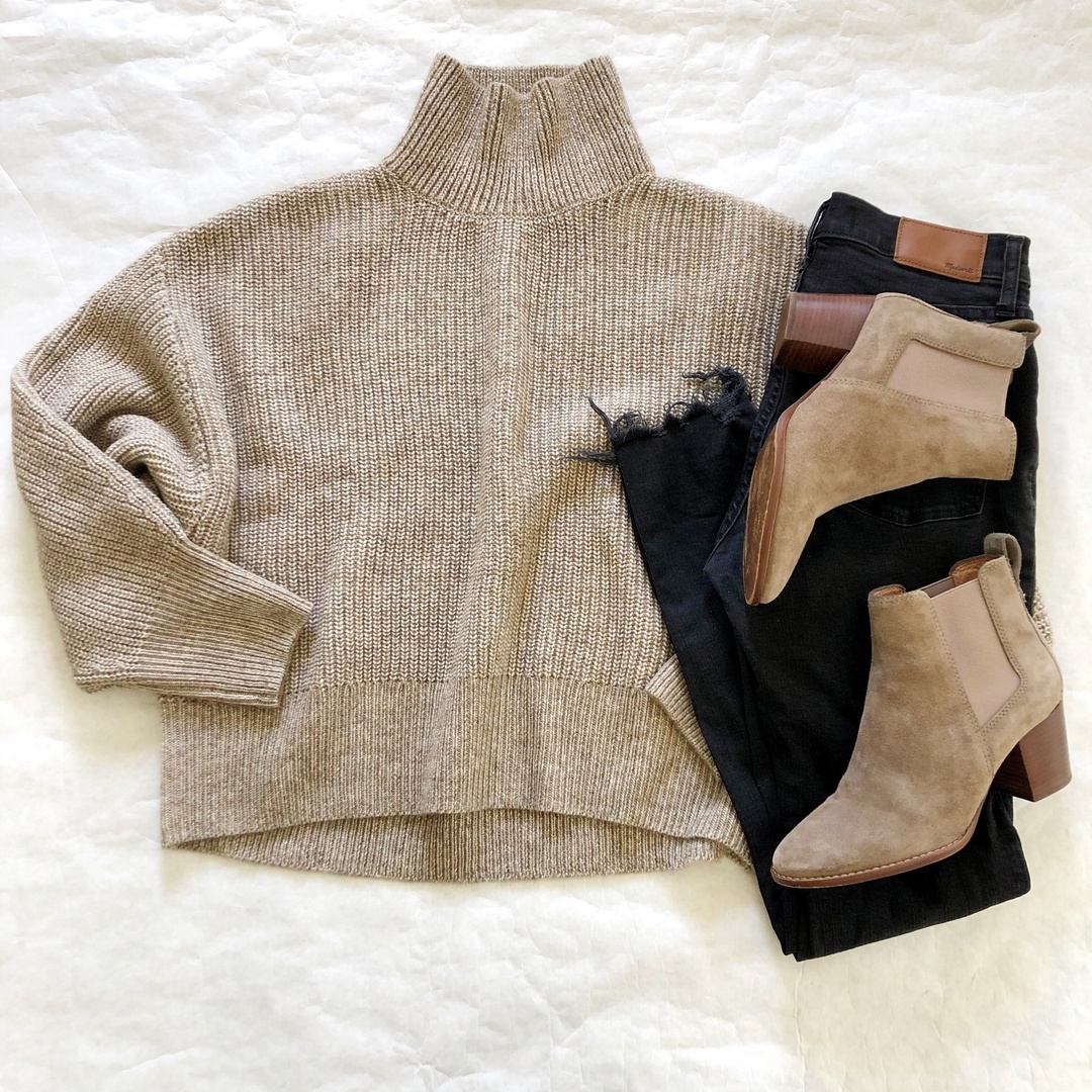Fashion Look Featuring H&M Sweaters and Madewell Skinny Jeans by jillgg ...