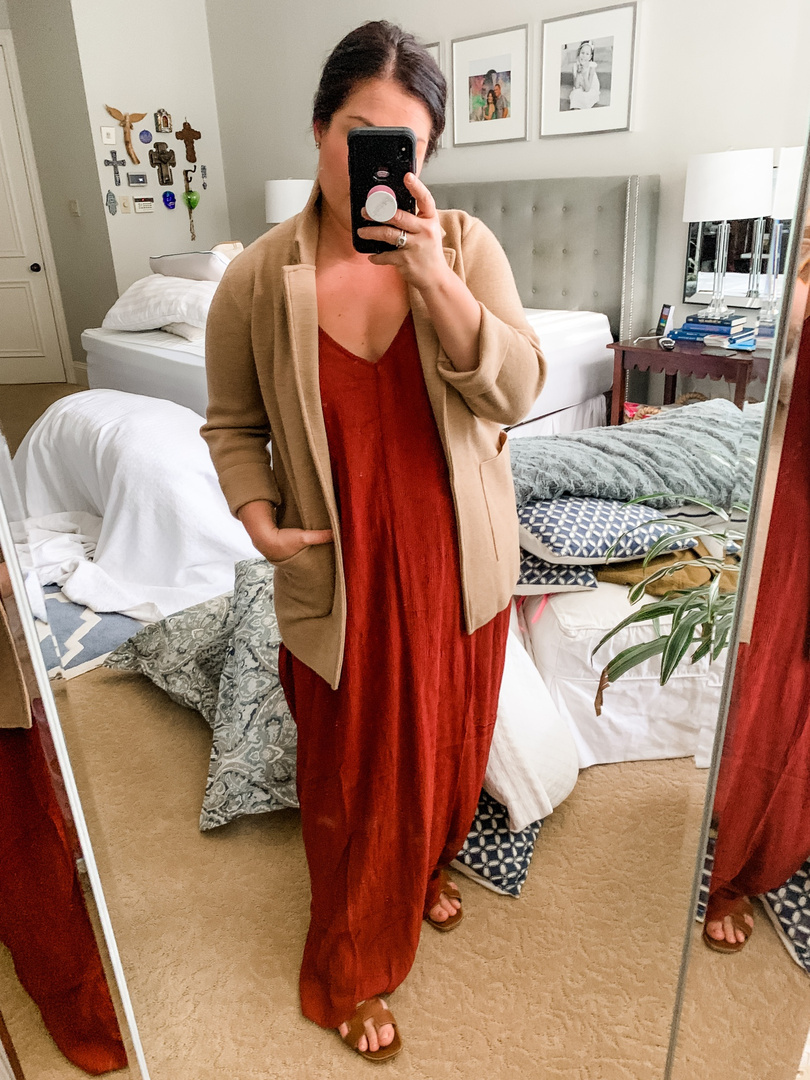 love stitch gauze maxi