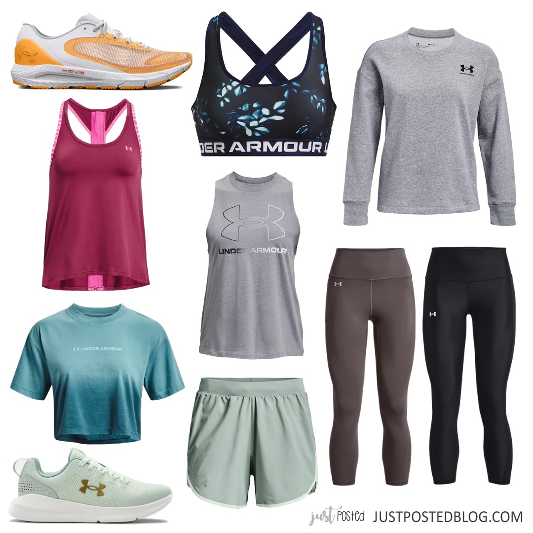 Look by Just Posted featuring Women's UA HOVR™ Sonic 5 Breeze Running Shoes